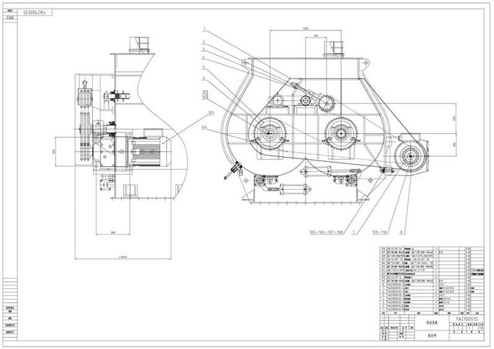 建筑工程机械图纸